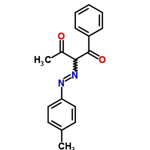 4365-81-5  2-[(E)-(4-methylphenyl)diazenyl]-1-phenylbutane-1,3-dione