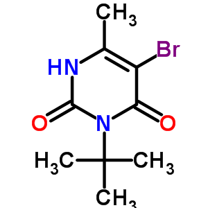 7286-76-2  5-bromo-3-tert-butyl-6-methylpyrimidine-2,4(1H,3H)-dione
