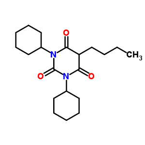 745-33-5  5-butyl-1,3-dicyclohexylpyrimidine-2,4,6(1H,3H,5H)-trione