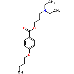 76-91-5  3- (dietilamino) propil 4-butoksibenzoat