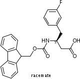 Fmoc-D-β-HoPhe(3-F)-OH