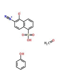 108251-81-6;27156-72-5;28475-18-5;51258-16-3;56274-29-4;61970-28-3;64940-98-3;93615-64-6  2-diazonio-5-sulfo-naphthalen-1-olate; formaldehyde; phenol