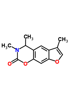 120482-98-6  3,4,6-trimethyl-3,4-dihydro-2H-furo[3,2-g][1,3]benzoxazin-2-one
