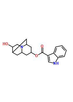 127951-99-9  3-hydroxyoctahydro-2H-2,6-methanoquinolizin-8-yl 1H-indole-3-carboxylate 127951-99-9  3-hydroxyoctahydro-2H-2,6-methanoquinolizin-8-yl 1H-indole-3-carboxylate