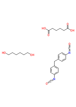 152103-09-8;31075-20-4  adipic acid; hexane-1,6-diol; 1-isocyanato-4-[(4-isocyanatophenyl)methyl]benzene