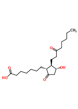 19338-40-0;31172-22-2;5094-14-4  (11alpha)-11-hydroxy-9,15-dioxoprostan-1-oic acid