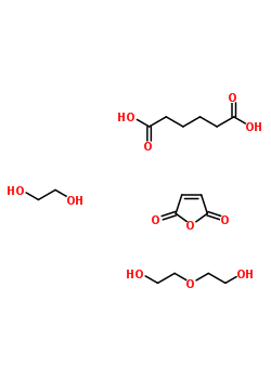 202974-01-4;28209-35-0  adipic acid; ethylene glycol; furan-2,5-dione; 2-(2-hydroxyethoxy)ethanol