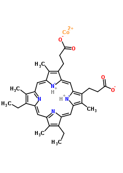 21158-51-0  cobalt(2+) hydrogen 3,3'-(7,12-diethyl-3,8,13,17-tetramethylporphine-21,24-diide-2,18-diyl)dipropanoate (1:2:1)