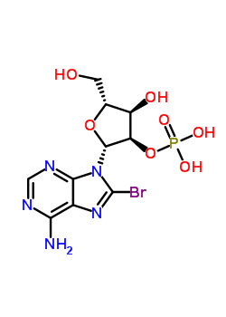 23583-49-5  8-bromoadenosine 2'-(dihydrogen phosphate)