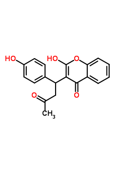 24579-14-4  2-hydroxy-3-[1-(4-hydroxyphenyl)-3-oxobutyl]-4H-chromen-4-one