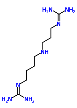 2465-97-6  2-[3-({4-[(diaminomethylidene)amino]butyl}amino)propyl]guanidine