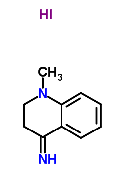 24667-93-4;58916-73-7  (4E)-1-methyl-2,3-dihydroquinolin-4(1H)-imine hydroiodide (1:1)