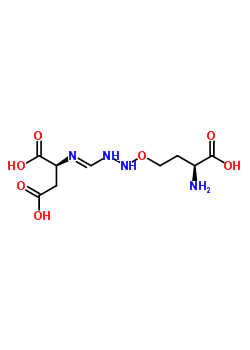 24764-65-6;52432-21-0  (E)-N-[(2-{[(3S)-3-amino-3-carboxypropyl]oxy}hydrazinyl)methylidene]-L-aspartic acid
