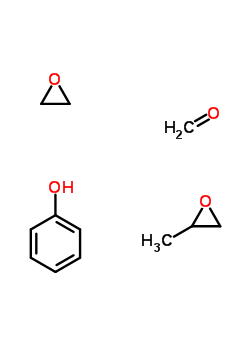 25134-86-5  formaldehyde,2-methyloxirane,oxirane,phenol