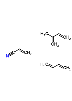25135-90-4  buta-1,3-diene; isoprene; prop-2-enenitrile