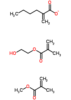 25951-39-7  2-hydroxyethyl 2-methylprop-2-enoate; 2-methylenehexanoate; methyl 2-methylprop-2-enoate