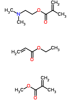 26316-50-7  2-dimethylaminoethyl 2-methylprop-2-enoate; ethyl prop-2-enoate; methyl 2-methylprop-2-enoate