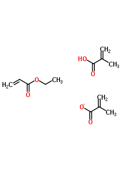 26338-06-7  ethyl prop-2-enoate; 2-methylprop-2-enoate; 2-methylprop-2-enoic acid