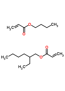 26760-85-0;58247-84-0  2-ethylhexyl prop-2-enoate - butyl prop-2-enoate (1:1)