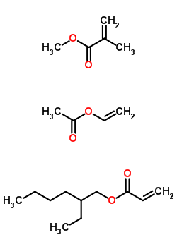 26794-25-2  2-ethylhexyl prop-2-enoate; methyl 2-methylprop-2-enoate; vinyl acetate