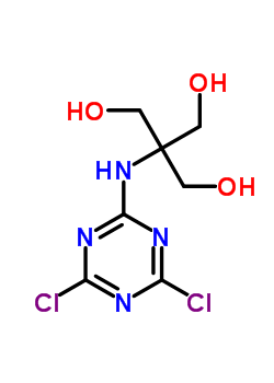 26908-93-0  2-[(4,6-dichloro-1,3,5-triazin-2-yl)amino]-2-(hydroxymethyl)propane-1,3-diol