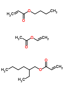 28040-72-4  butyl prop-2-enoate; 2-ethylhexyl prop-2-enoate; vinyl acetate