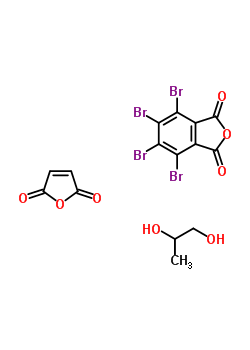 28574-50-7  furan-2,5-dione; propane-1,2-diol; 4,5,6,7-tetrabromoisobenzofuran-1,3-dione