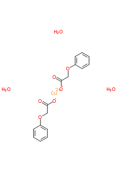 29524-40-1  copper(2+) phenoxyacetate hydrate (1:2:3)