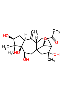 30272-17-4  (3beta,6beta,14S)-3,5,6,16-tetrahydroxygrayanotox-10-en-14-yl acetate