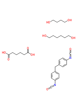 30662-91-0  adipic acid; butane-1,4-diol; hexane-1,6-diol; 1-isocyanato-4-[(4-isocyanatophenyl)methyl]benzene