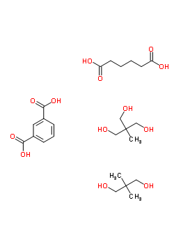 31048-26-7  adipic acid; 2,2-dimethylpropane-1,3-diol; 2-(hydroxymethyl)-2-methyl-propane-1,3-diol; isophthalic acid