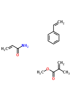 31551-02-7  methyl 2-methylprop-2-enoate; prop-2-enamide; styrene