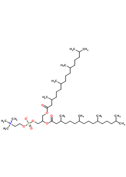 32448-32-1  2,3-bis[(3,7,11,15-tetramethylhexadecanoyl)oxy]propyl 2-(trimethylammonio)ethyl phosphate