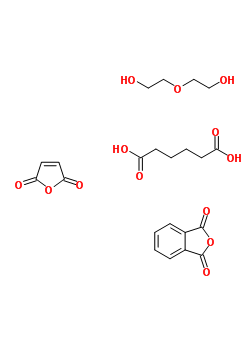 32505-78-5  adipic acid; furan-2,5-dione; 2-(2-hydroxyethoxy)ethanol; isobenzofuran-1,3-dione