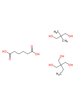 33338-25-9  adipic acid; 2,2-dimethylpropane-1,3-diol; 2-ethyl-2-(hydroxymethyl)propane-1,3-diol