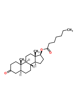 33776-88-4  (5alpha,17beta)-3-oxoandrostan-17-yl heptanoate