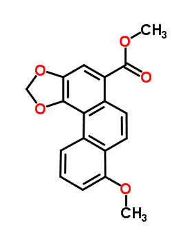 35142-06-4  methyl 8-methoxyphenanthro[3,4-d][1,3]dioxole-5-carboxylate