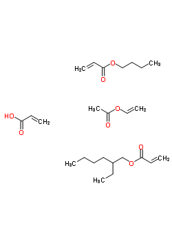 35239-19-1  acrylic acid, butyl prop-2-enoate, 2-ethylhexyl prop-2-enoate, vinyl acetate