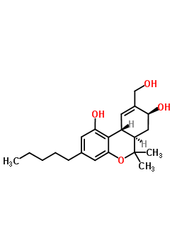36913-21-0  (6aR,8S,10aR)-9-(hydroxymethyl)-6,6-dimethyl-3-pentyl-6a,7,8,10a-tetrahydro-6H-benzo[c]chromene-1,8-diol