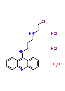 38914-96-4  N-(acridin-9-yl)-N'-(2-chloroethyl)propane-1,3-diamine dihydrochloride hydrate