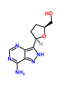 40627-17-6  [(2S,5R)-5-(7-amino-2H-pyrazolo[4,3-d]pyrimidin-3-yl)tetrahydrofuran-2-yl]methanol