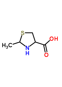 4165-32-6;7347-97-9  2-methyl-1,3-thiazolidine-4-carboxylic acid