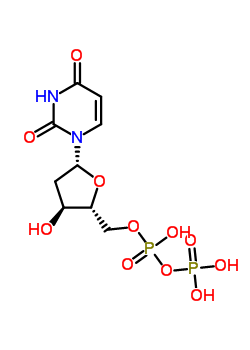 4208-67-7  2'-deoxyuridine 5'-(trihydrogen diphosphate)