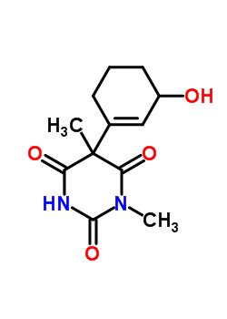 427-29-2  5- (3-hydroxycyclohex-1-en-1-yl) -1,5-dimethylpyrimidine-2,4,6 (1H, 3H, 5H) -trione