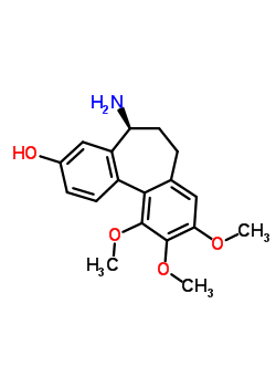 477-31-6  (5S)-5-amino-9,10,11-trimethoxy-6,7-dihydro-5H-dibenzo[a,c][7]annulen-3-ol
