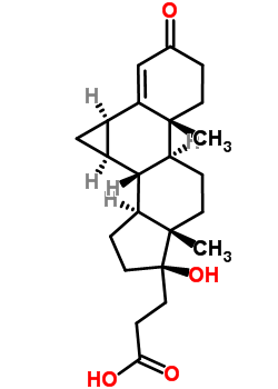 49848-01-3;96626-94-7  3-[(1aR,5aR,5bS,7aS,8R,10aS,10bR,10cR)-8-hydroxy-5a,7a-dimethyl-3-oxo-1,1a,3,4,5,5a,5b,6,7,7a,8,9,10,10a,10b,10c-hexadecahydrocyclopenta[a]cyclopropa[l]phenanthren-8-yl]propanoic acid