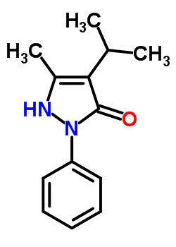 50993-68-5  5-methyl-2-phenyl-4-(propan-2-yl)-1,2-dihydro-3H-pyrazol-3-one 50993-68-5  5-methyl-2-phenyl-4-(propan-2-yl)-1,2-dihydro-3H-pyrazol-3-one