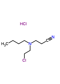 52337-92-5  3-[butyl(2-chloroethyl)amino]propanenitrile hydrochloride (1:1)