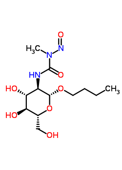 53347-37-8  butyl 2-deoxy-2-{[methyl(nitroso)carbamoyl]amino}-beta-D-glucopyranoside