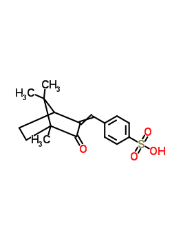 56039-58-8  4-[(4,7,7-trimethyl-3-oxobicyclo[2.2.1]hept-2-ylidene)methyl]benzenesulfonic acid